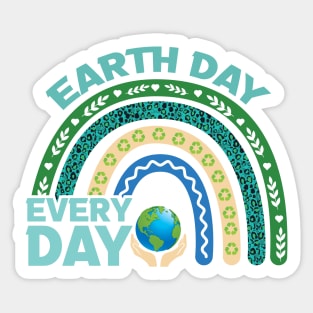 Earth Day Everyday Protect Our Planet Environmentalist Sticker